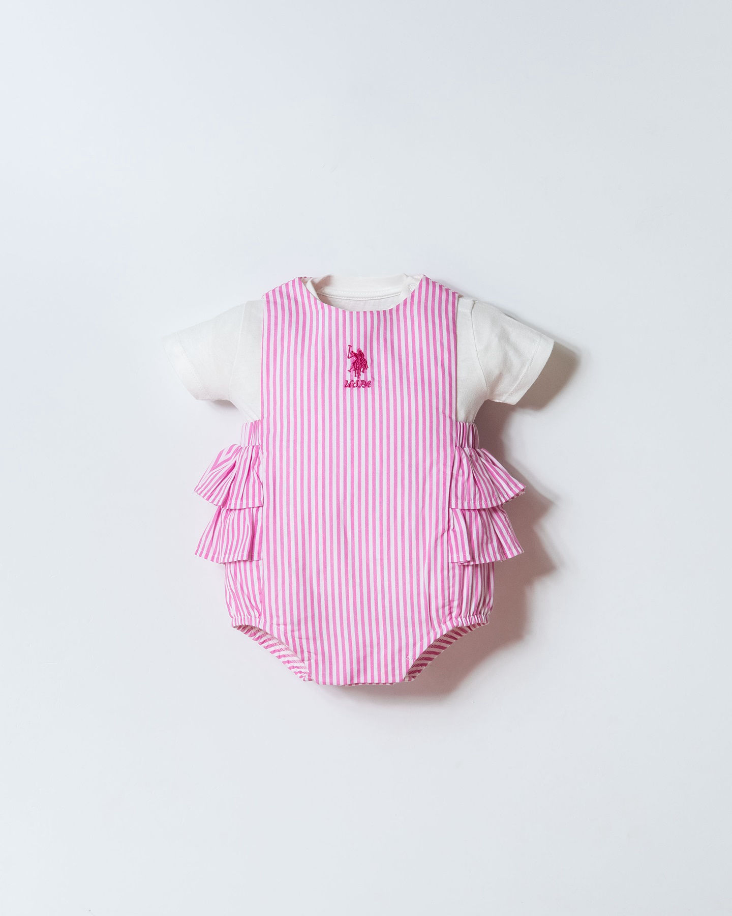 Body Roz cu Tricou 