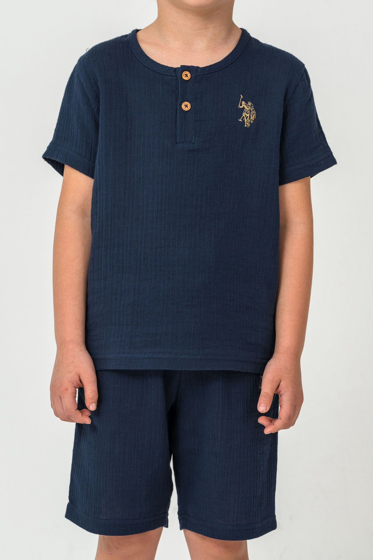 Costum Albastru Muselina  - Imagine 3 - Magazin US Polo Assn Moldova