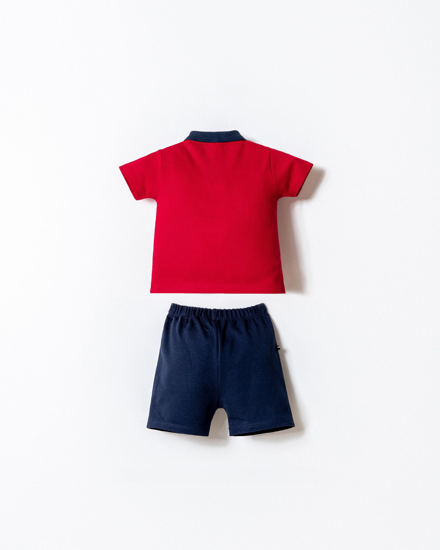 Set Polo Clasic Rosu - US Polo Assn Moldova Set Polo Clasic Rosu - Fotografie Detaliată 2 - US Polo Assn